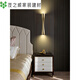XMSJ Nordic Light Luxury Salon Chambre de lit Rétros Retro Decorative Mur Mur Création Personnalité Designer NOUVEAU MUR MODER