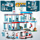 Yuanqi Lingli City Series Hospital Construction House 8-jährige Kinder versammeln Krankenwagen Spielzeug Geburtstagsgeschenk 6-jährige Bausteine Fangcheng 3328 City Hospital [687 Geschenkboxen]