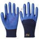 A698 Younai Latex Latex Arbeitsschutzhandschuhe Anti-Rutsch, Wear-resistenter, atmungsaktives verdickter Stahl, der auf der Baustelle arbeitet 12 Doppelstern Yu Younai Latex A688_L Code Blue_ [All Code