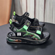 Xuan Tu Shi children's shoes boys sandals summer new children's shoes medium and large children soft bottom breathable children's sandals beach shoes boys 2309 green 30 size