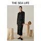 Das Meeresleben neu chinesische Tilted Placket Jacke 24 Frühling Neues chinesisches Stil Design 15251 Schwarzer Magier S