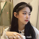 Qiao丂 black velvet headband high skull ins internet celebrity high-end headband slimming retro Hong Kong style hairpin black velvet