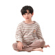 Catman Miiow Boys Flanell-Pyjamas setzen die langärmeligen Koralle-Fleece-Hauskleidung für Kinder, um warme Winterbaby 20 Serie 677* 160 cm zu halten (empfohlenes Gewicht 85-104 Jin [Jin gleich 0,5 kg]))