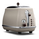 Delonghi Retro Series CTO2003/2103.AZ Toaster Toaster Toasted Sandwich Bread Toaster Home Light Food Machine Breakfast Machine Bread Toaster Cream White