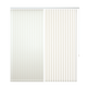 Mernai vertical curtains vertical blinds blackout screen entrance office bedroom living room study balcony partition can be motorized 7005 semi-blackout imitation linen white square meters