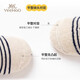 YEEHOO children's socks for boys and girls in autumn and winter thickened terry socks with stripes 5 pairs of mid-tube cotton socks student socks boys M