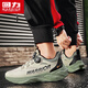 
Warrior running shoes men's rotating button men's shoes wear-resistant sports shoes men's 3899 sand color/military green 41