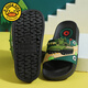 G.duck Tank Children's Slippers Summer Boys Soft Bottom Anti-Slip Bath Cartoon Household Children's Slippers Green 30 31 (30 Codes)