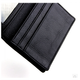 Xitong leather business card holder business card bag for men and women to put 30-50 pieces of top layer cowhide storage box simple business card bag soft leather bag black (window style)