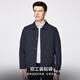 Shanshan jacket lapel thin men's crisp anti-wrinkle smooth business casual cardigan embroidered jacket