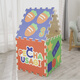 皇室（Toyroyal）玩具 婴幼儿爬爬垫宝宝加大加厚爬行垫儿童婴儿防摔拼插拼接地垫 启蒙拼插地垫【9片装】58*58CM