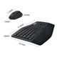 Logitech MK850 Wireless Keyboard and Mouse Set Business Office Bluetooth Keyboard and Mouse Full Size Dual Mode With Wireless 2.4G Receiver Black [Key and Mouse Set] Logitech MK850
