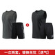 步锐特（BURUITE）健身衣服男冰丝速干背心运动服套装夏季T恤篮球服送父亲短袖跑步 一次两套，替换无忧【透气】 3XL【推荐体重150-170斤】