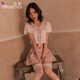 Feimu niedliche sexy Dessous Campus JK Uniform Rollenspiel sexy Pyjamas kleine Brüste Verführerische Leidenschaft Kleidung Anzug weiblich 7039 Pink