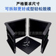 中交建仪150方混凝土抗压试模70.7砂浆水泥试块试模100三联磨具砼ABS塑料 150方抗压绿色ABS(680g)