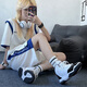 耐克（NIKE）休闲鞋女鞋夏季新款运动鞋Air Jordan Max Aura小康扣篮球鞋 AQ9214-121黑白配色 35.5
