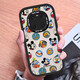 富界【迪士尼授权】华为mate70pro+手机壳60硅胶软壳镜头全包保护套新款防摔小羊皮创意卡通潮牌高级 小胖妞黑色X1478迪士尼 华为Mate60RS