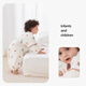 YEEHOO sleeping bag baby constant temperature antibacterial split-leg anti-jump sleeping bag baby sleeping bag autumn and winter leisurely autumn 18-22 M-baby style (recommended 90-100cm)