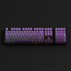 Belly Spirit MK870Pro/MK-Pad 108-key Blackberry side engraving mechanical keyboard Three-mode Obsidian Bluetooth wired wireless Bluetooth customized computer game office Three-mode Obsidian (including MK-Pad)-Purple Qi Donglai side engraving Yuedong Red axis
