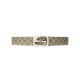 
GUCCI Gucci men's belt fashion double-sided men's belt Coffee 245861 KGDHN 9767 110