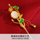 Kamalun (KAMALUN) New Twelve Flower God Hairpins Women's Ancient Style Silver Hairpins New Chinese Style Hairpins Hanfu Cheongsam Hair Accessories Valentine's Day Gift January Plum Blossoms Faithful Love + Brand Gift Box