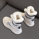 Vbmgs Botas de nieve de piel de vaca para mujeres 2025 Nuevos zapatos de invierno para mujeres de invierno zapatos de invierno más altos de terciopelo botas cortas impermeables botas de mujer versátiles versátiles (cuero real) MM6626 38