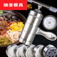 
Moran Nuoer Noodle Noodle Noodle Stainless Steel Noodle Pressing Machine Handmade Thick and Thick Noodle Noodle Wow Noodle Pressing Machine 4 Molds-Stainless Steel Noodle Pressing Machine