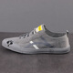 DICK LANE DICK LANE Canvas Shoes Men's 2025 New Trendy Shoes One-Step-One-Match Shoes Breathable Ice Wire Cloth Shoes Fashion Casual Shoes Black 39