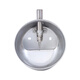 Round stainless steel pig drinking bowl, large and small pig sow bowl drinking spout, automatic water feeder equipment for farm, extra large thickened 304 stainless steel drinking bowl with screws + leather pad spring 2 sets +