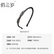 Pretty three-year-old hairband for women with teeth, non-slip headband, rhinestones, elegant pressed hair accessories, face wash headband, adult hairpin, champagne color