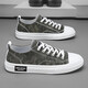 Vistusi brand canvas shoes for men in summer breathable sports shoes for non-slip Korean version of versatile casual shoes for men blue 42