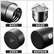 Fuguang Thermos Cup High-End-Männer und Frauen 316 Edelstahl-Schüler tragbare Tee Brauen Großkapazität Wasserbecher Neujahrsgeschenkanpassung Temperatur Black 480ml