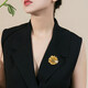 QUAMER gold store model won the first prize in one fell swoop. The summer sunflower bee brooch is feminine, high-end suit accessories and cute. The sunflower bee won the first prize in one fell swoop.