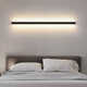 Das gleiche Modell von OPP, minimalistischem Wandlicht, Smart Home Atmosphäre Licht, LED, langes Wohnzimmer-Sofa Licht, Hintergrund-Wandlicht, Zhongshan 9716 mit der Mijia App-200c-24w verbunden