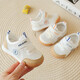 
G. DUCKKIDS little yellow duck 2025 summer new children's net shoes for men and women's shoes for infants and toddlers soft sole 0-2 years old white/navy 18 inner length 13cm
