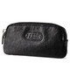 Bolsa de llave de pabina, billetera de cupón multifunción plantada de coches de primera capa, bolsa de cupón multifunción, bolso pequeño universal masculino y femenino PB517 negro