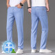 Lee Cooper Jeans Silk Jeans Men's Spring and Autumn Men's Men's Tente Light Light Blue recto 2025 Nuevos pantalones casuales Hombres 9767 Azul claro 34