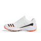 Adidas golf shoes men's ZG23 series new fashion lightweight anti-slip water-splashing BOA comfortable sports shoes GY9716 white/number one black/semi-fluorescent red 45