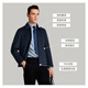 Sachi Satchi Men's Clothing 2023 Autumn New Style Business Wool Wool Warm Jacket Single Gen Men Blue M (48)