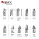 
Majestic Dental Orthodontic Pliers Wire Bird Bear Pliers Torque Pliers Bend Wire End Bend Pliers Dentist Mechanic Pliers Oral Equipment Sande Pliers DE-1349A