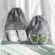 BANANA TRIP Shoe Bag Portable Travel Shoe Storage Bag Drawstring Pocket Business Travel Organizing Storage Bag 2 Pack