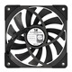 Limin (Thermalright) C12015 Ventilador del ventilador delgado de 12 cm Velocidad del ventilador 1500 RPM10% C12015B Fino ventilador