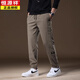 Hengyuanxiang (HYX) High-end Corduroy Casual Pants Men's Harem Pants 2025 Spring and Autumn New Loose Leg Sports Long Pants Men G8510 Khaki 3XL 161-175Jin Jin is equal to 0.5 kg