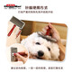 Dogman dog and cat wooden handle card cloth comb nylon brush NS natural style pet products hair removal massage smoothing out floating hair cat card cloth brush mini new product