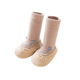 Denny Bell Baby Choques d'automne et d'hiver Chaussures pour les tout-petits pour enfants pour bébés, chauds et respirants, marches nouveau-nés, chaussures sans jambes d'étranglement, taille blanche 1 paire (âge recommandé 0-6 mois)