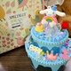 Xubeile para niños Material de bricolaje de bricolaje Glema Glame Glue Princess Cake Toy Girl's Birthday Gift