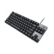 罗技（Logitech）K835机械键盘 有线键盘 游戏办公键盘 84键 黑色 TTC轴 青轴