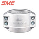 SMEDIN2817/EN14420-3铝合金拉瓦安全管夹25*5两片式抱箍卡箍 管夹 25*5 软管外径34-37