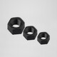 Ice energy 12.9 grade high strength hexagonal nut complete black hexagonal nut locking screw nut nut GB6170 M48 1 piece
