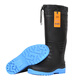 Cotton-in-warm rain boots for men in winter, high tube waterproof shoes, non-slip rain boots, work rubber shoes, plus velvet waterproof boots, 838 high tube lock mouth, plus velvet, please take a size larger 41